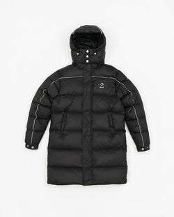 HRH Longline Puffer - Black