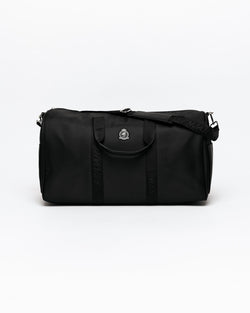 Nylon Weekender Duffle Bag - Black