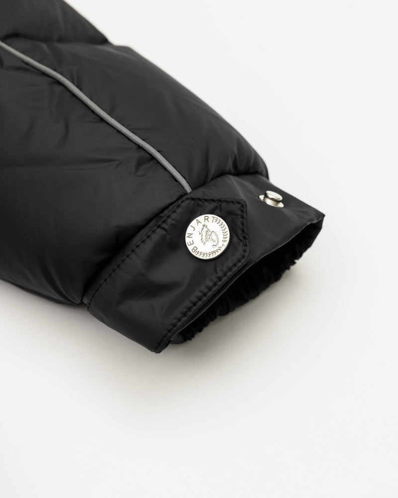 HRH Longline Puffer - Black