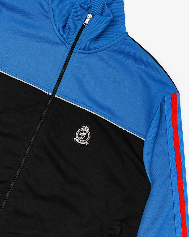 Supersport Track Jacket - Black / Blue