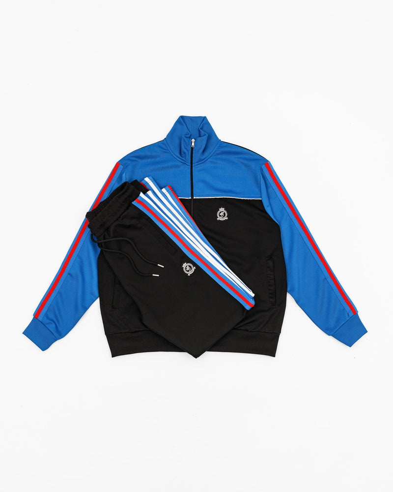 Supersport Track Jacket - Black / Blue