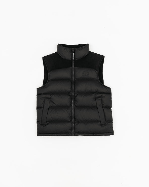 HRH Fleece Gilet - Black