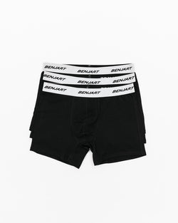 Racer Triple Pack Boxers - Black