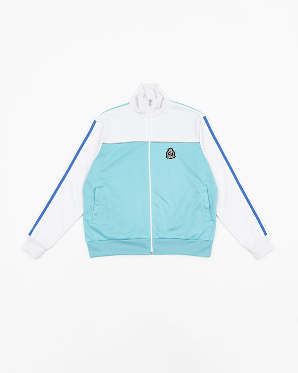 Supersport Track Jacket - White / Ice Blue