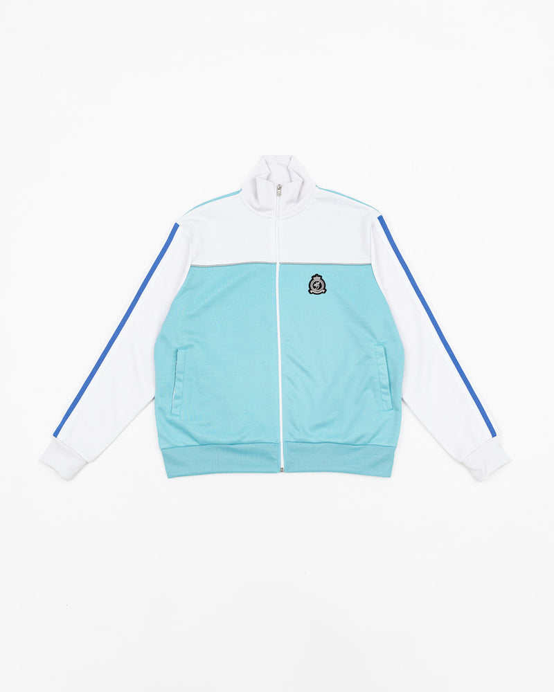 Supersport Track Jacket - White / Ice Blue