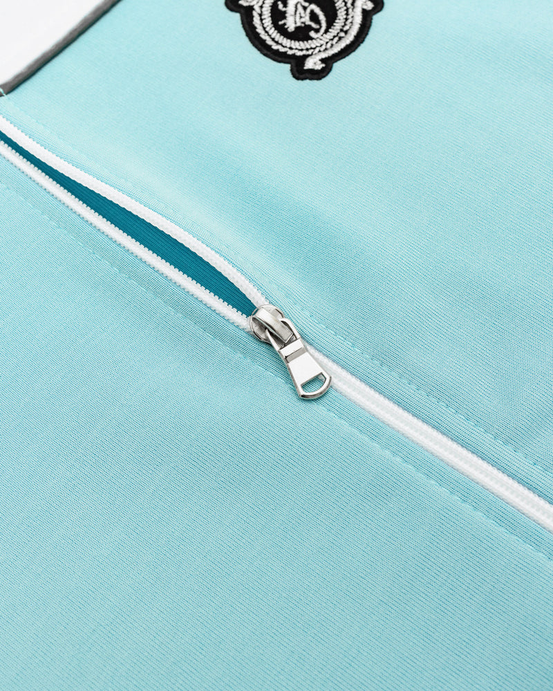 Supersport Track Jacket - White / Ice Blue