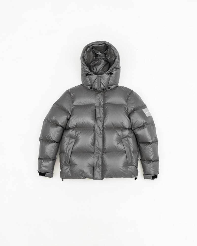 Short Stealth Puffer - Grey