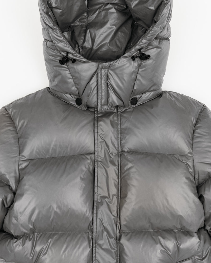 Short Stealth Puffer - Grey