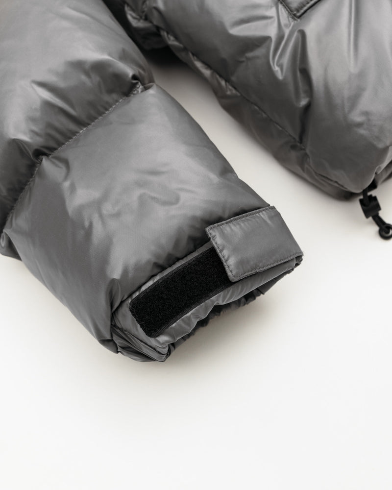 Short Stealth Puffer - Grey