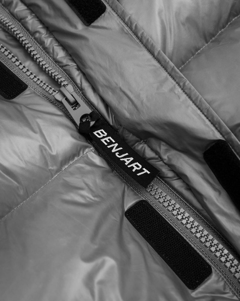 Short Stealth Puffer - Grey