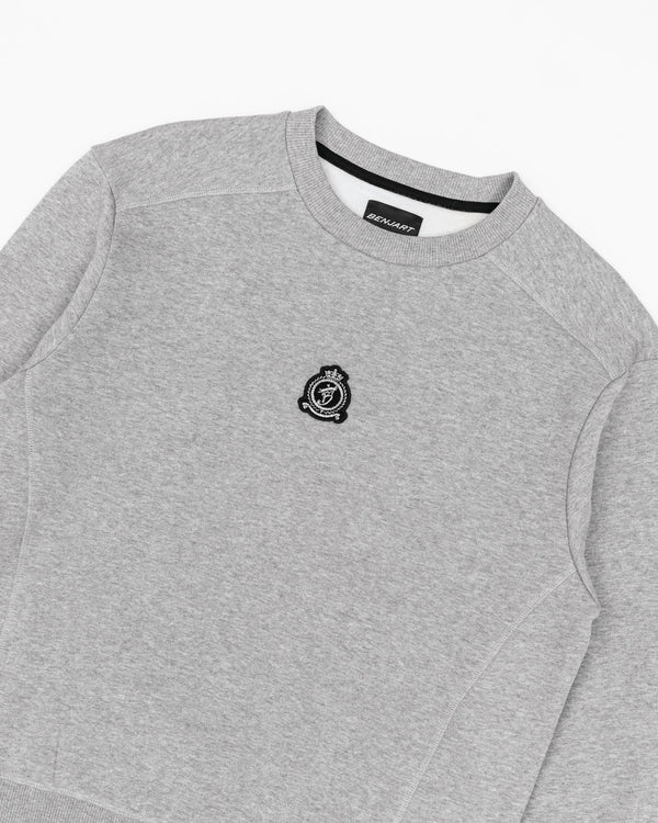 HRH Essentials Crewneck - Melange Grey