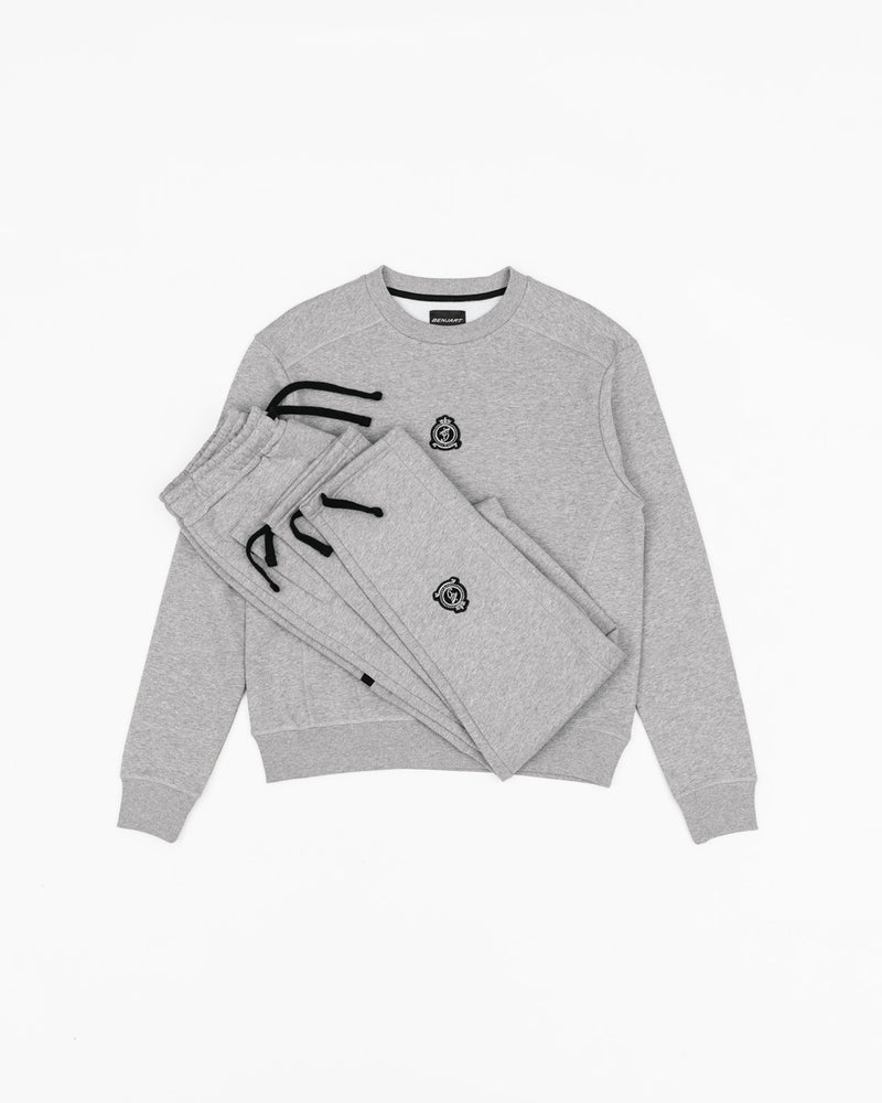 HRH Essentials Crewneck - Melange Grey