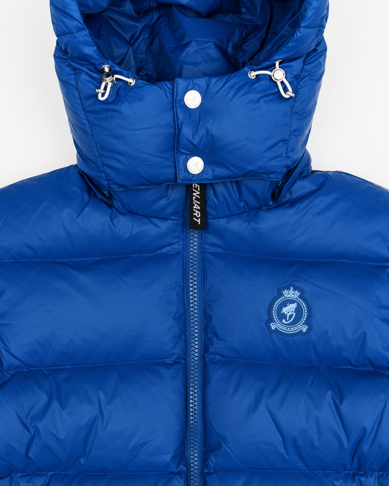 Gradient Racer Puffer - Electric Blue