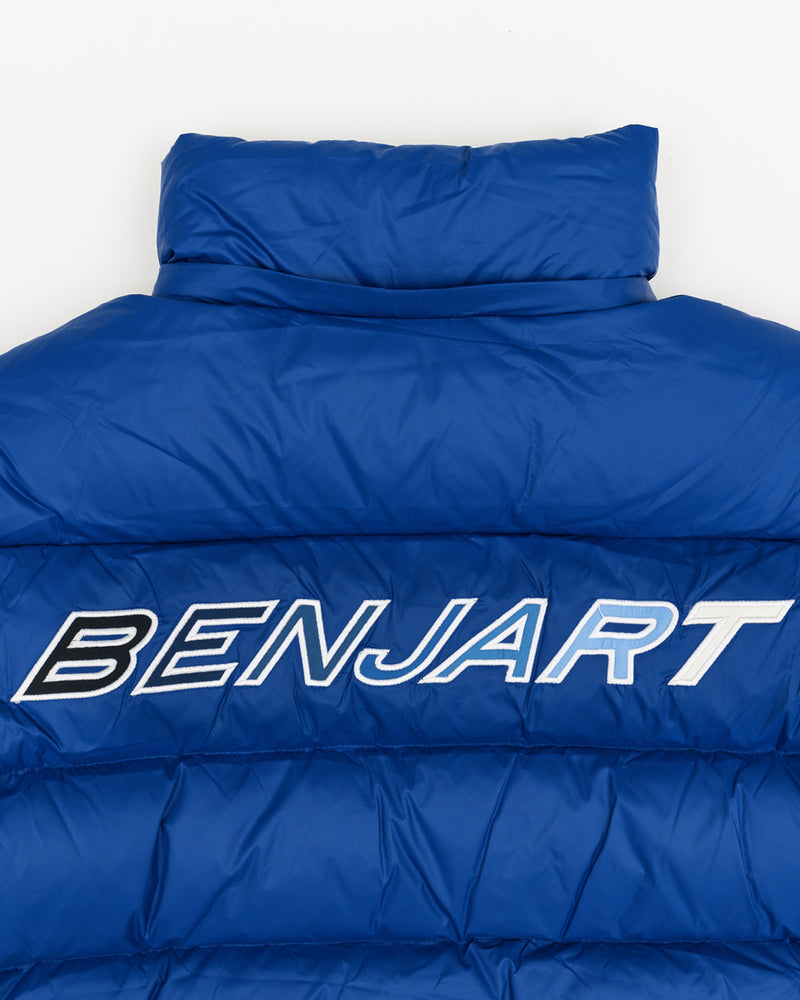 Gradient Racer Puffer - Electric Blue