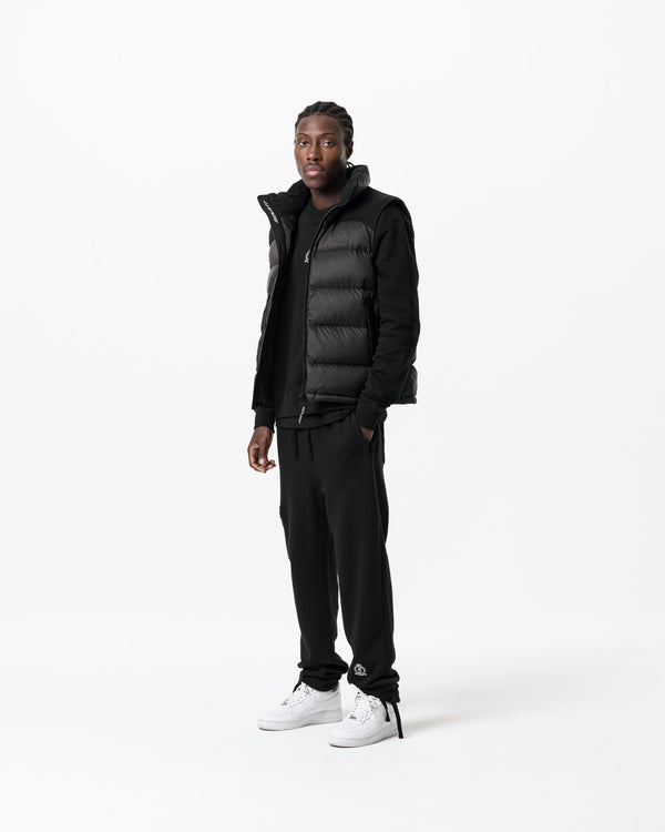 HRH Fleece Gilet - Black