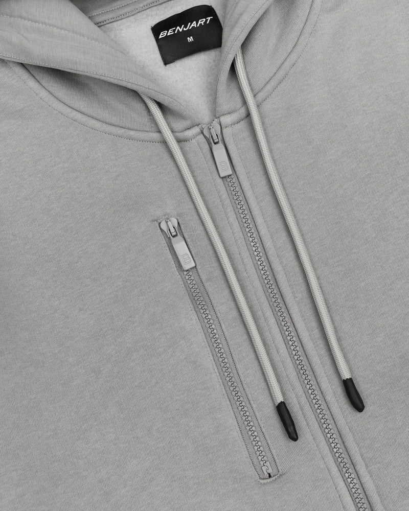 HRH Utility Zip Hood - Grey