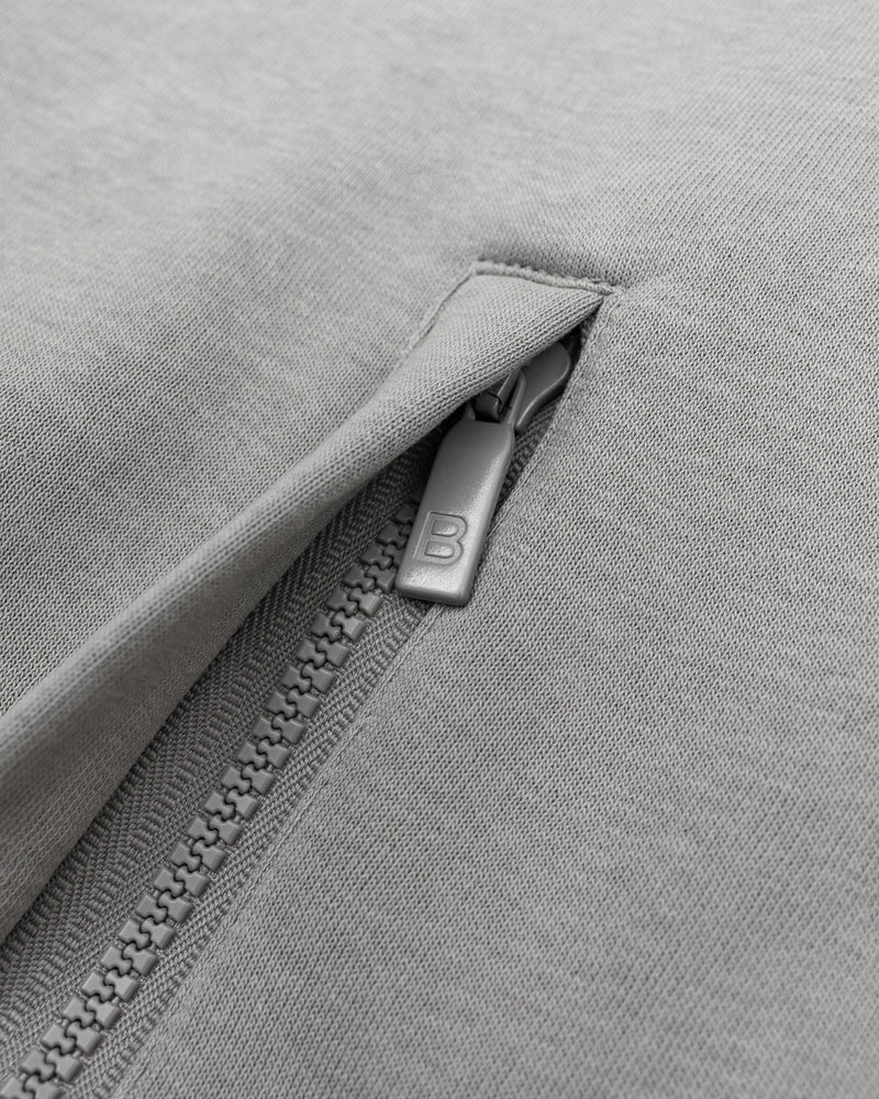 HRH Utility Zip Hood - Grey