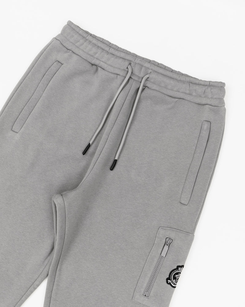 HRH Utility Zip Joggers - Grey