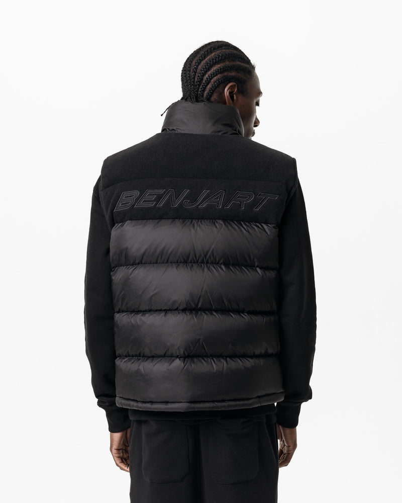 HRH Fleece Gilet - Black