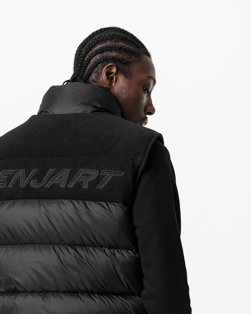 HRH Fleece Gilet - Black