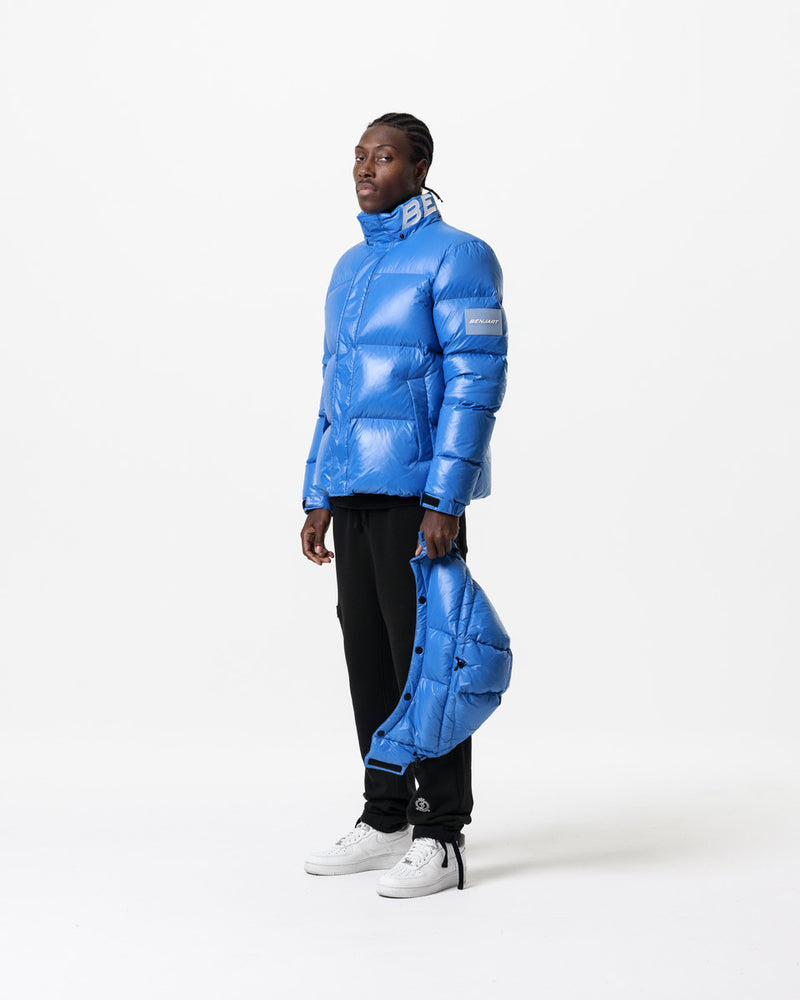 Short Stealth Puffer - Blue