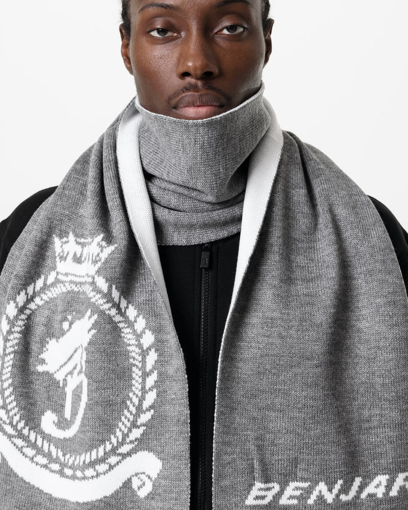 HRH Racer Premium Scarf - Grey