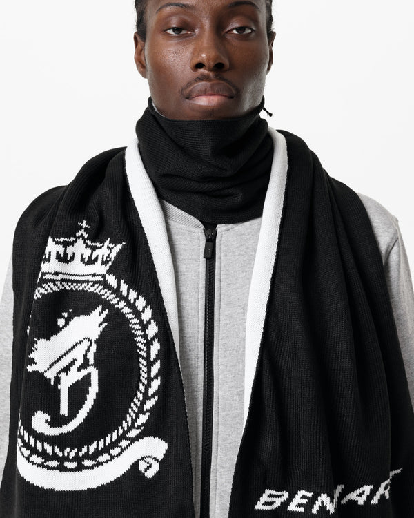 HRH Racer Premium Scarf - Black