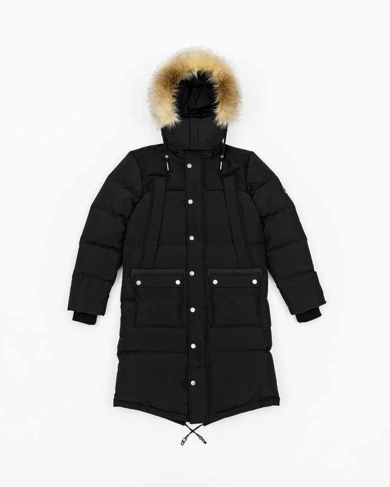 Fur Parka - Black