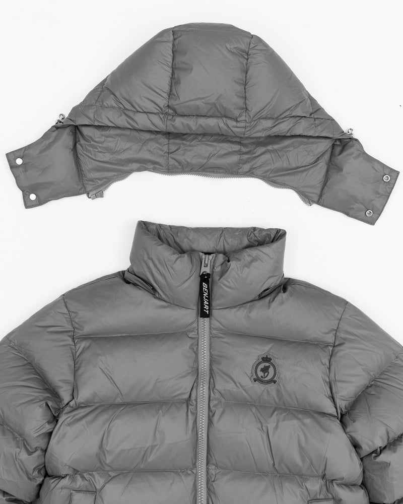 Gradient Racer Puffer - Concrete